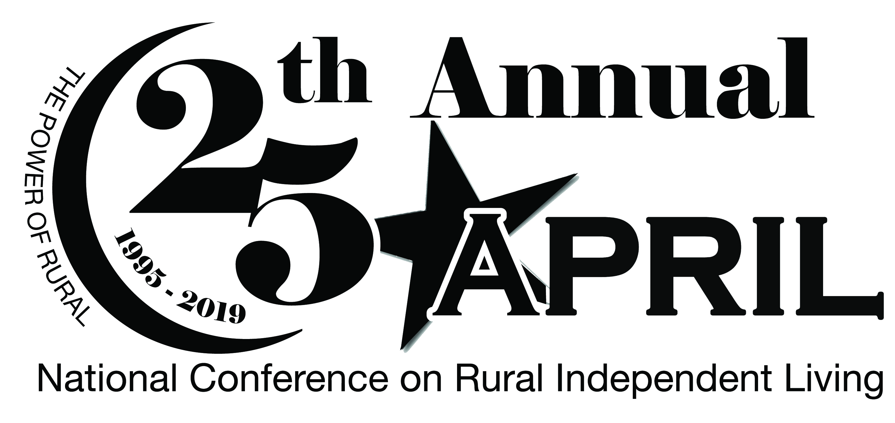 25th Annual APRIL Conference Power of Rural half moon and star 